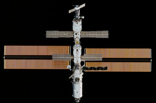 View of the ISS during rendezvous
