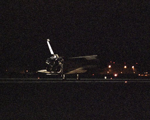 Landing of the STS-114 orbiter Discovery