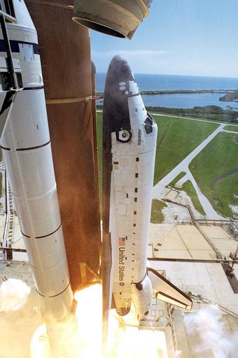 STS-115 Launch view