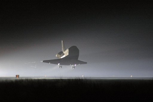 STS-115 Landing view
