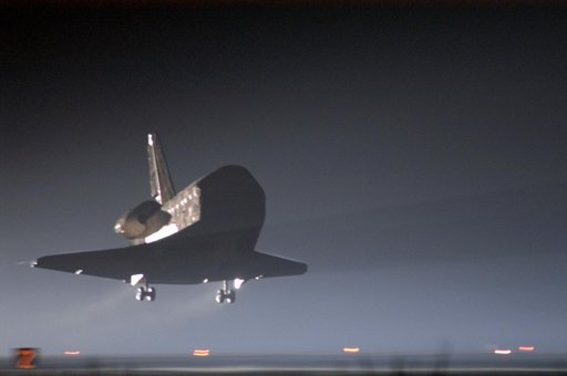STS-115 Landing view