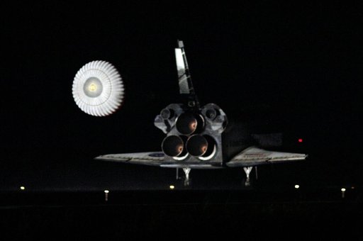 STS-115 Landing view