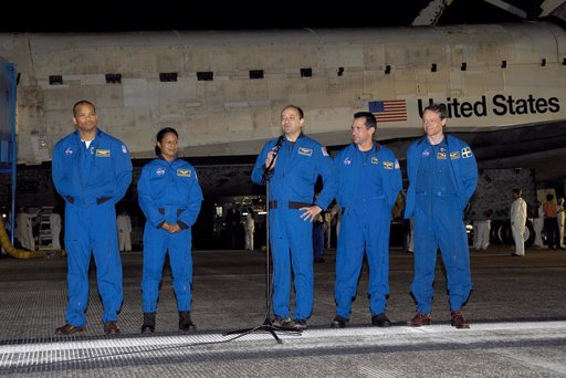 STS-116 post Landing activities