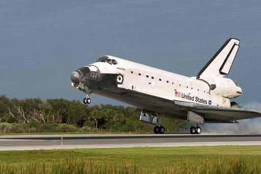 STS-122 Landing