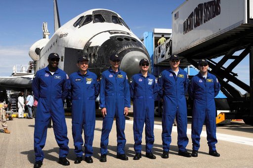STS-122 Landing