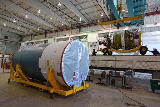 Delta II JPSS-1 Stage 2 Offload