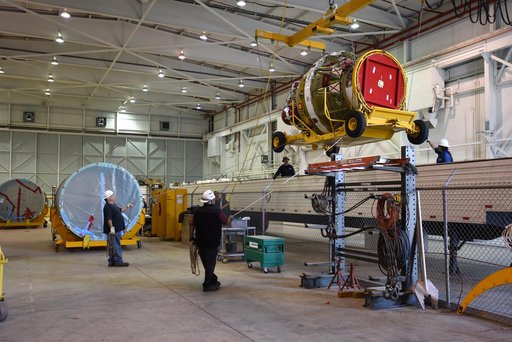 Delta II JPSS-1 Stage 2 Offload