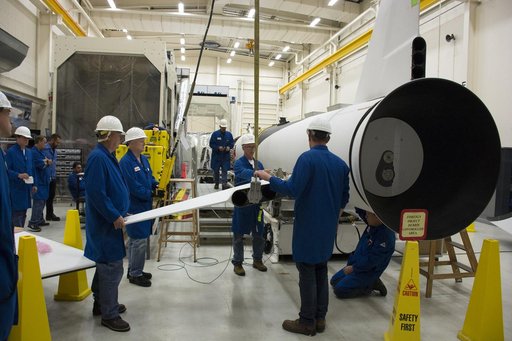 Pegasus XL CYGNSS Fin Installation