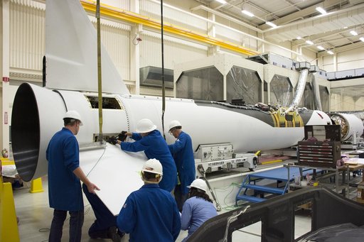 Pegasus XL CYGNSS Fin Installation