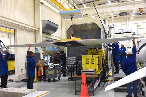 Pegasus XL CYGNSS Final Wing Installation