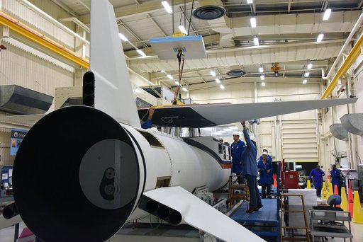 Pegasus XL CYGNSS Final Wing Installation