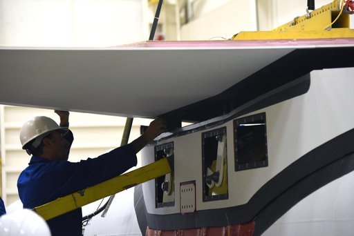 Pegasus XL CYGNSS Final Wing Installation