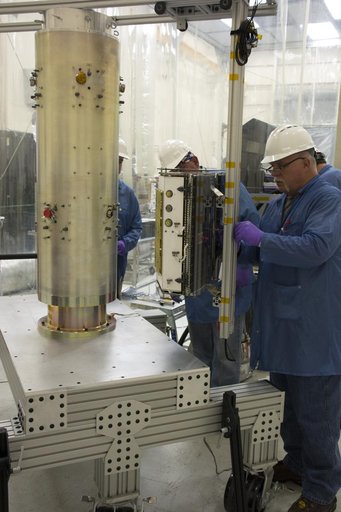 Pegasus XL CYGNSS Microsats Installation on Deployment Module