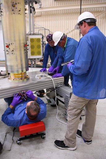 Pegasus XL CYGNSS Microsats Installation on Deployment Module