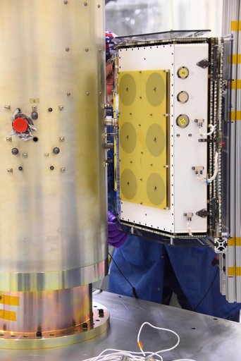 Pegasus XL CYGNSS Microsats Installation on Deployment Module