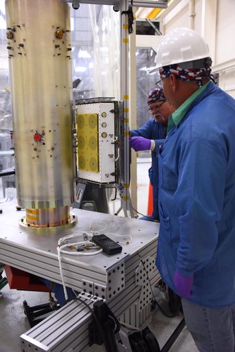 Pegasus XL CYGNSS Microsats Installation on Deployment Module