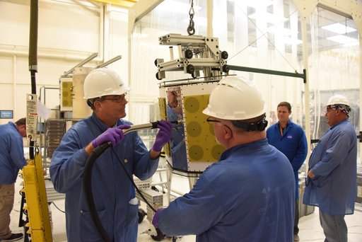 Pegasus XL CYGNSS Microsats Installation on Deployment Module