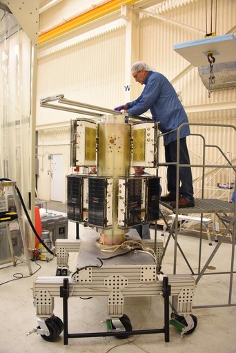 Pegasus XL CYGNSS Microsats Installation on Deployment Module