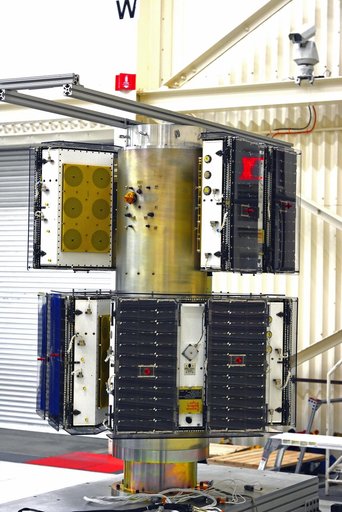 Pegasus XL CYGNSS Microsats Installation on Deployment Module