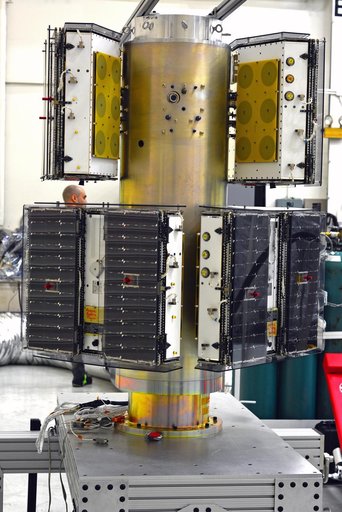 Pegasus XL CYGNSS Microsats Installation on Deployment Module