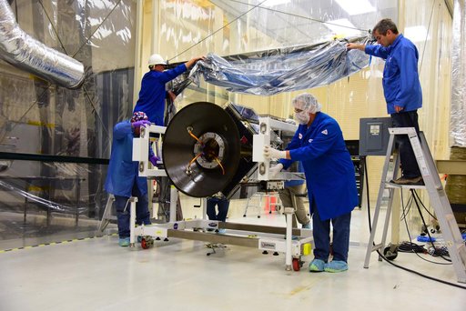 Pegasus XL CYGNSS Spacecraft Mate
