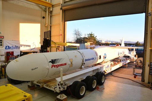 Pegasus XL CYGNSS Move to AIT