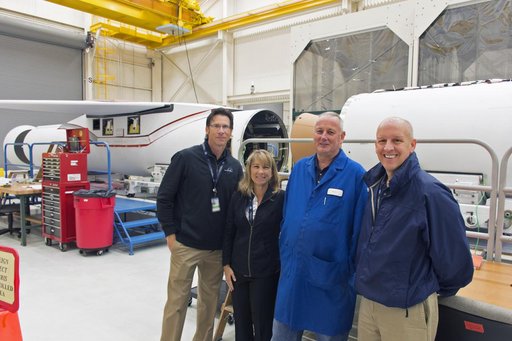 Upper Management Visits Pegasus ICON