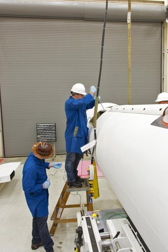 Pegasus ICON Aft Skirt Installation