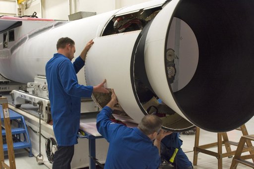 Pegasus ICON Aft Skirt Installation