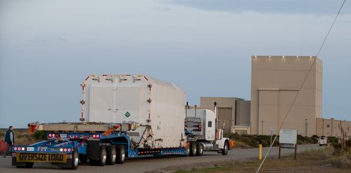 Delta II JPSS-1 Spacecraft Arrival