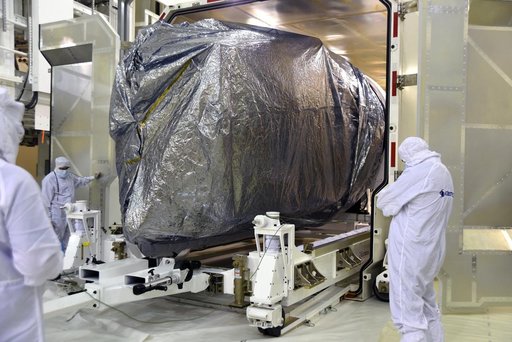 Delta II JPSS-1 Spacecraft Arrival and Offload