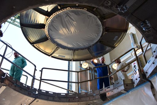 JPSS-1 Spacecraft Transport to SLC-2, Lift & Mate to Delta II