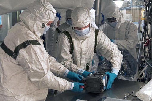 JPSS-1 P-Pod Installation