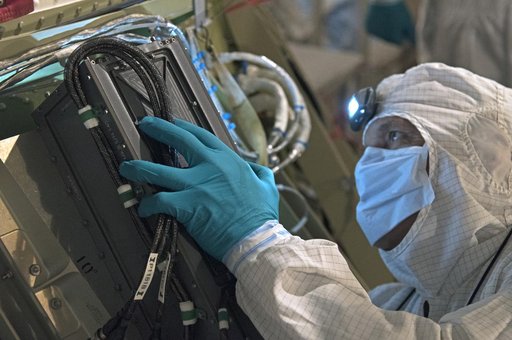 JPSS-1 P-Pod Installation