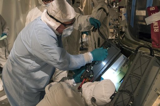 JPSS-1 P-Pod Installation