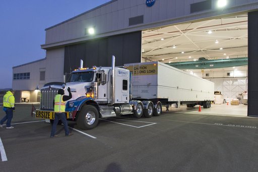 Delta II ICESAT Second Stage Arrival