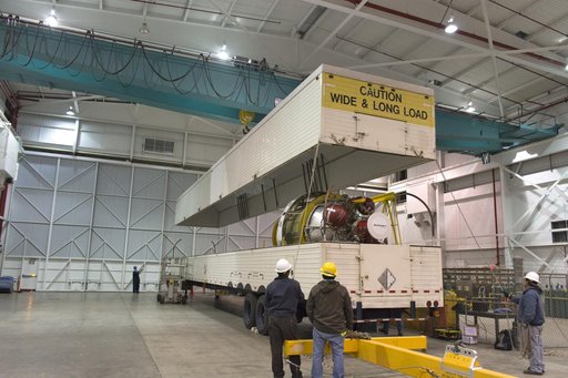 Delta II ICESAT Second Stage Arrival