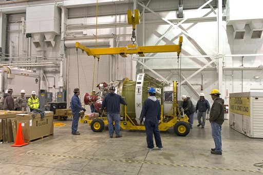 Delta II ICESAT Second Stage Arrival