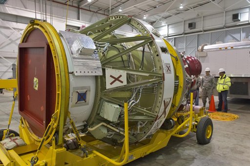 Delta II ICESAT Second Stage Arrival