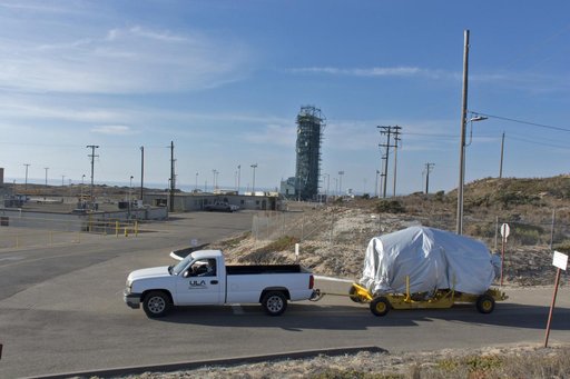 Delta II ICESAT Second Stage Arrival