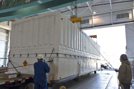 Delta II ICESat-2 Fairing Offload