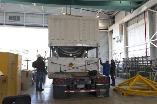 Delta II ICESat-2 Fairing Offload