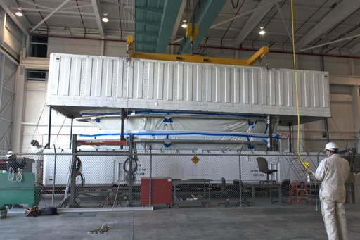 Delta II ICESat-2 Fairing Offload