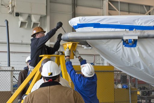 Delta II ICESat-2 Fairing Offload
