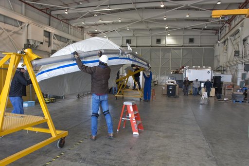 Delta II ICESat-2 Fairing Offload