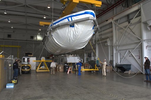 Delta II ICESat-2 Fairing Offload