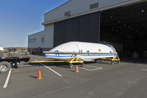 Delta II ICESat-2 Fairing Transport