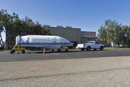 Delta II ICESat-2 Fairing Transport