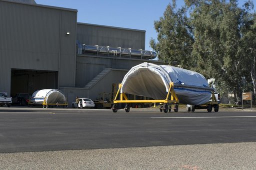 Delta II ICESat-2 Fairing Transport