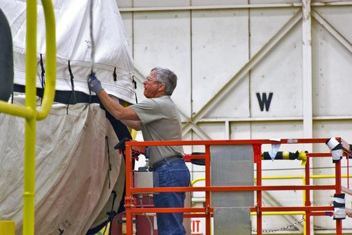 InSight Atlas V Centaur Stage Prep for Transport